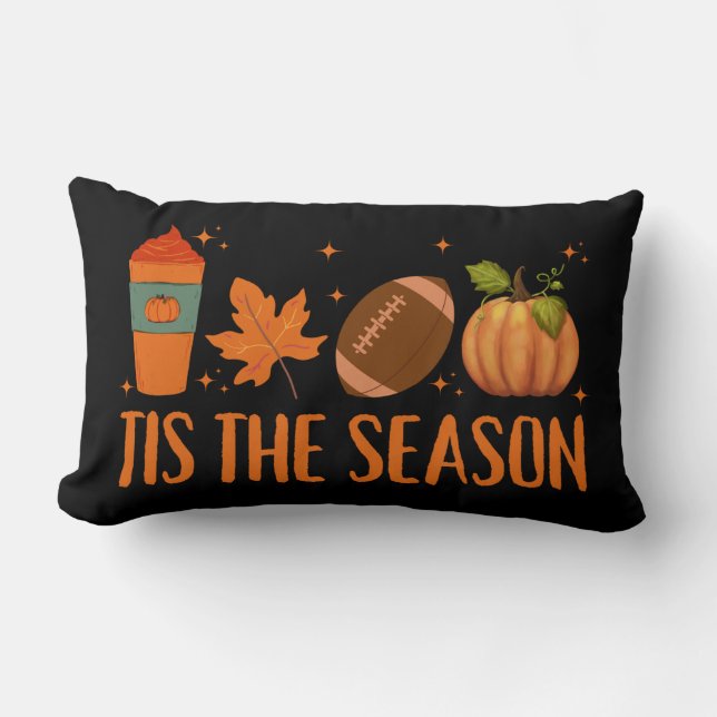 Coussin Rectangle Cette Saison Automne Halloween Automne Halloween (Recto)