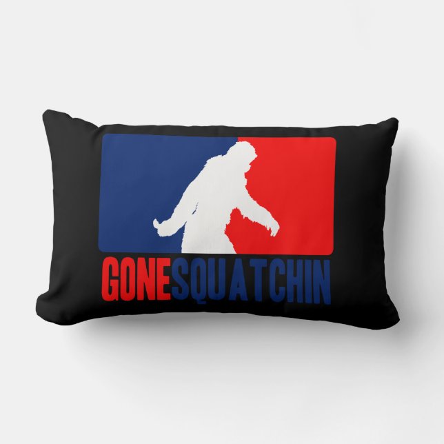 Coussin Rectangle Championnat de Squatchine (Recto)