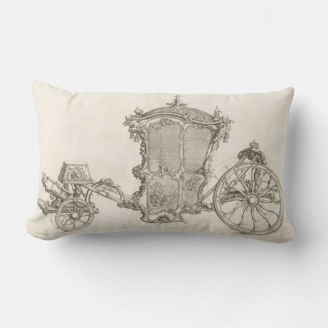 Coussin Rectangle Chariot (Recto)