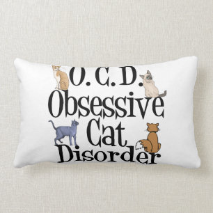 Coussin Rectangle Chat drôle