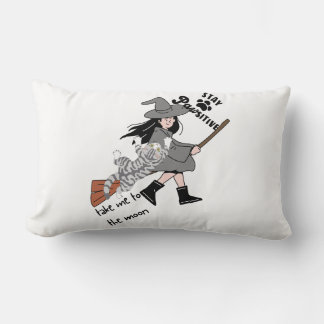 Coussin Rectangle Chat volant