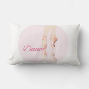 Coussin Rectangle Chaussures de ballet de danse