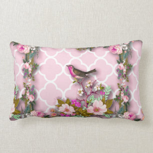 Coussin Rectangle Chic chic, français chic, vintage, floral, rustiqu