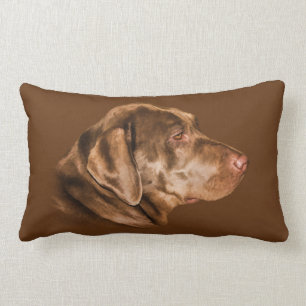 Coussin Rectangle Chien de labrador retriever, coussin,