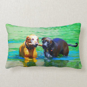 Coussin Rectangle Chiens