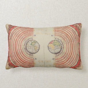Coussin Rectangle Chiffre de Bartolomeu Velho des corps merveilleux