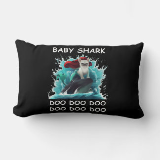 Coussin Rectangle Chiffre de taureau français | Baby Shark Doo Doo D