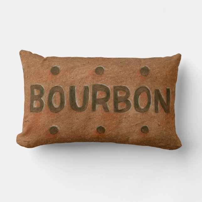 Coussin Rectangle Chocolat Bourbon Biscuit Thailler Cushion (Recto)