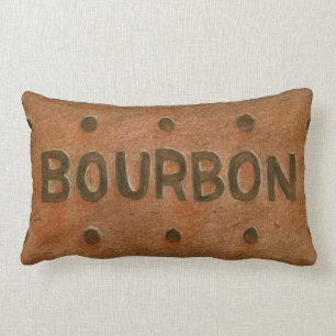 Coussin Rectangle Chocolat Bourbon Biscuit Thailler Cushion