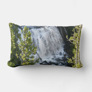Coussin Rectangle Chute d'eau de Yellowstone
