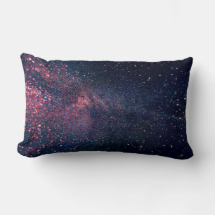 Coussin Rectangle Ciel bleu rempli d'étoiles