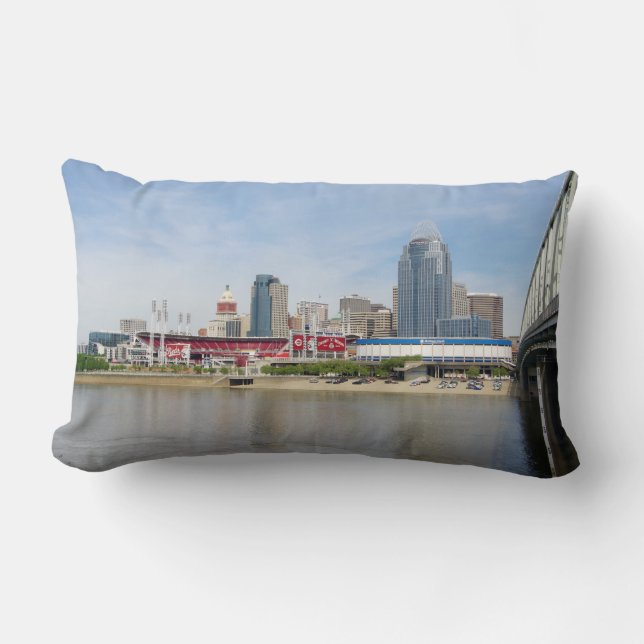Coussin Rectangle Cincinnati, Ohio Jeu d'oreiller (Recto)