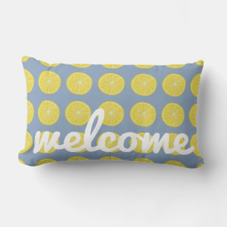 Coussin Rectangle Citron gai, Fruit Motif moderne une zeste