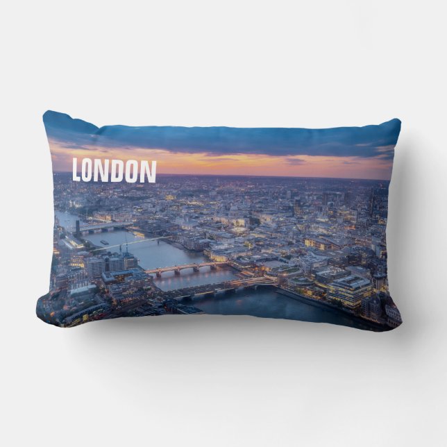Coussin Rectangle City de Londres (Recto)