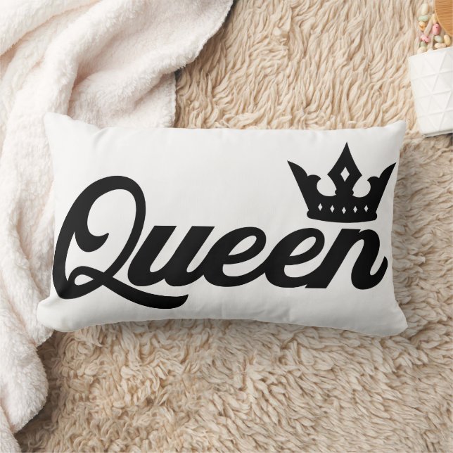 Coussin Rectangle Classe de typographie reine (Couverture)