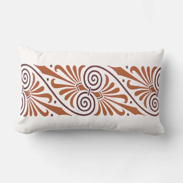 Coussin Rectangle Classic Greek Elegance Neutral  (Recto)