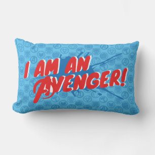 Coussin Rectangle Classique Avengers   Graphique "I Am An Avenger"