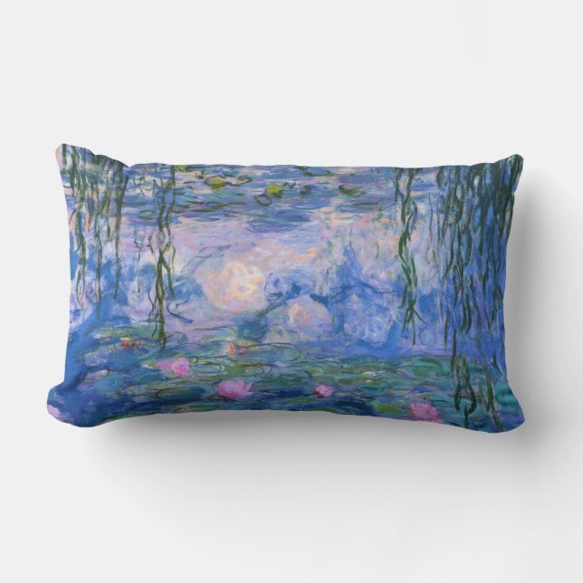 Coussin Rectangle Claude Monet - Water Lilies, 1916 (Recto)
