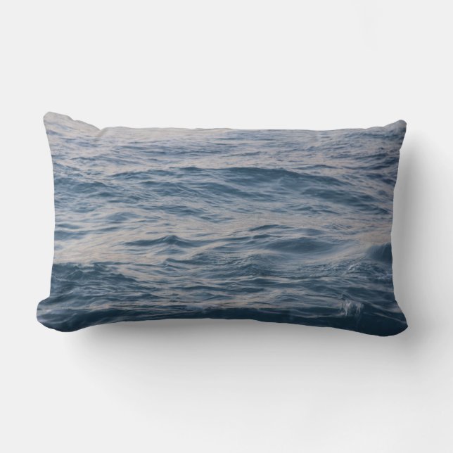 Coussin Rectangle Closeuse d'eau de mer (Recto)