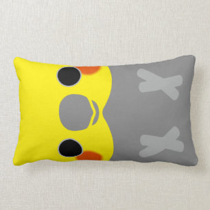 Coussin Rectangle Cockatiel masculin normal