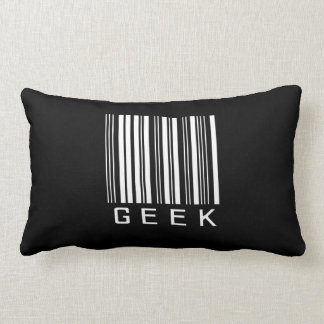 Coussin Rectangle Code barres de geek