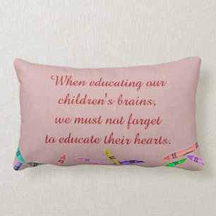 Coussin Rectangle Coeurs de nos enfants -coussin