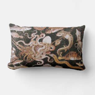 COUSSIN RECTANGLE COLLECTE POMPEII / OCÉAN - SCÈNE DE VIE MARINE
