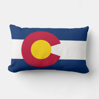 Coussin Rectangle Colorado : Le drapeau américain du centenaire