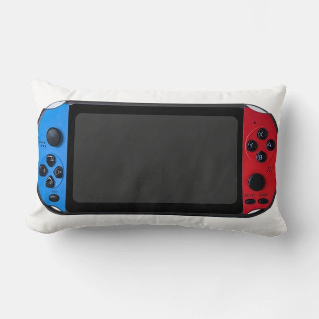 Coussin Rectangle Commutateur Nintendo (Recto)