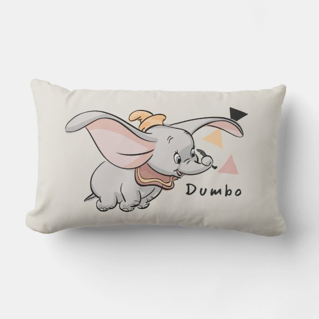 Coussin Rectangle Conception de la tribu Dumbo (Recto)