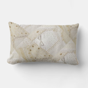 Coussin Rectangle Conception de surfaces dures brodées 