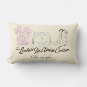 Coussin Rectangle Conception de tenue de Lorelai Chilton de Gilmore