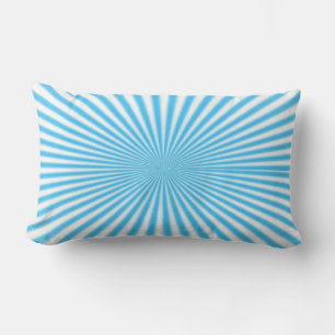 Coussin Rectangle cool bleu starbust