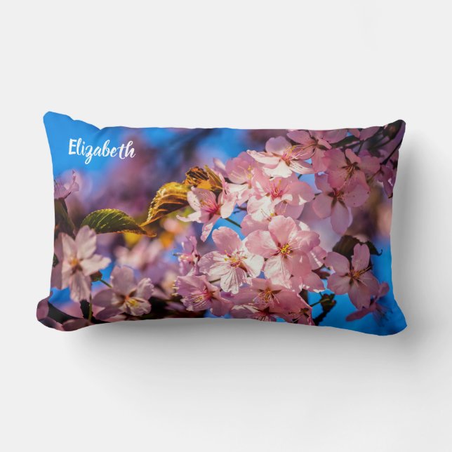 Coussin Rectangle Cool Sakura Garland (Recto)