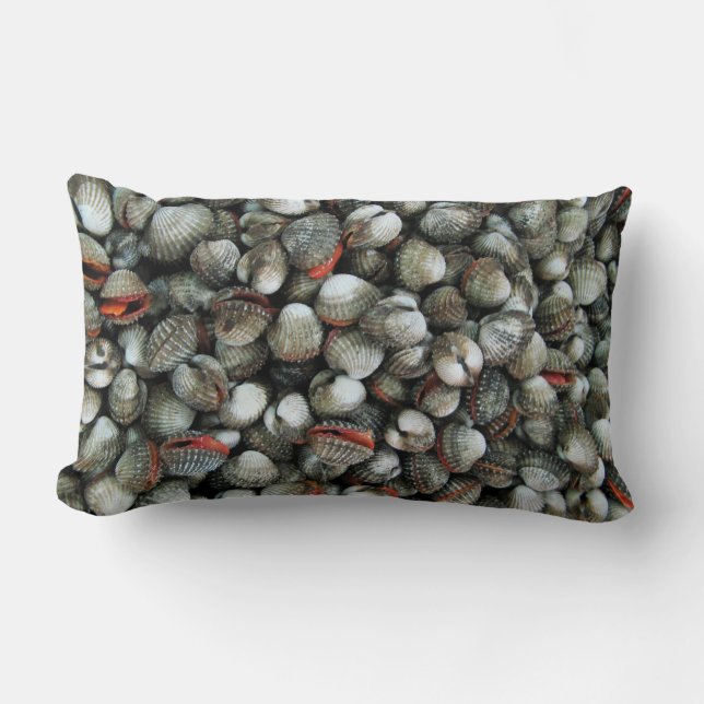 Coussin Rectangle Coques de coques de sang (Recto)