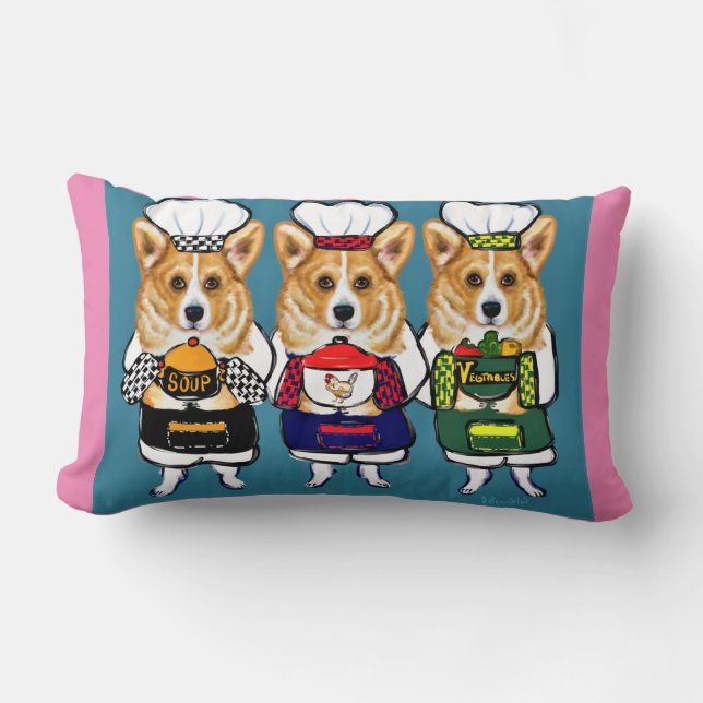 COUSSIN RECTANGLE CORGI (Recto)