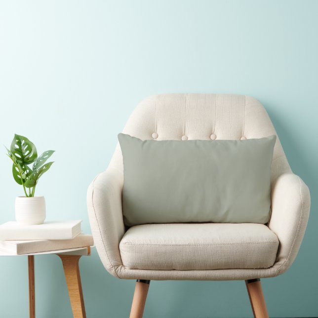 Coussin Rectangle Couleur solide Désert Sage (Chaise)
