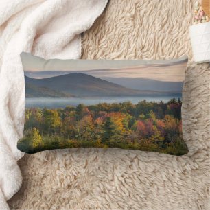 Coussin Rectangle Couleurs d'automne dans les Montagnes Blanches