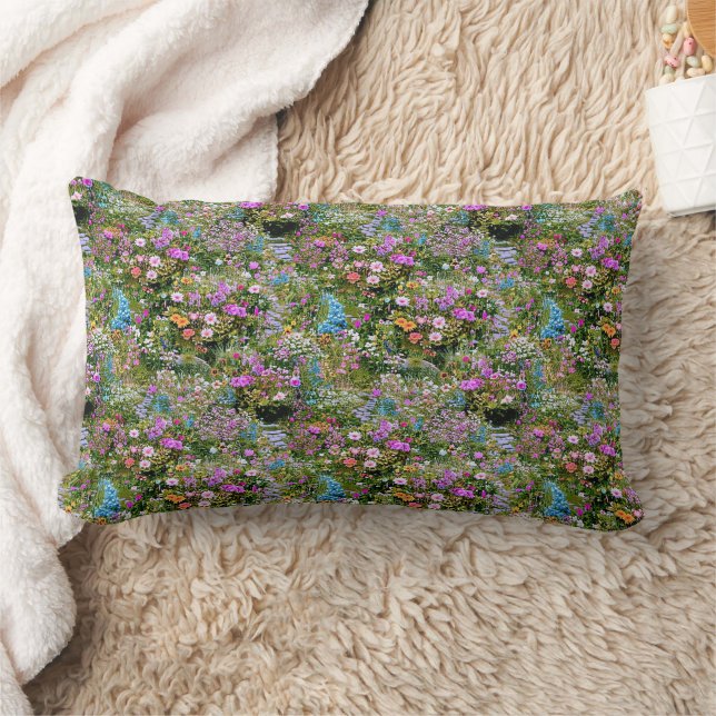 Coussin Rectangle Country Garden Throw Pillow (Couverture)