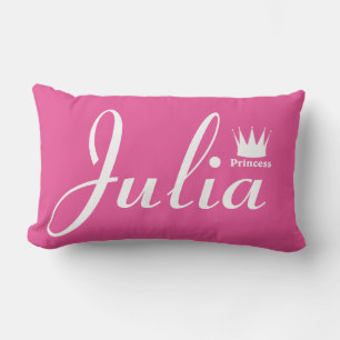 Coussin Rectangle Couronne de Princesse