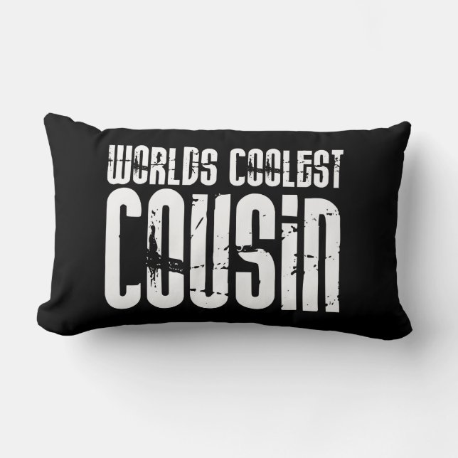 Coussin Rectangle Cousins Anniversaires Fêtes : Le Cousin le plus fr (Recto)