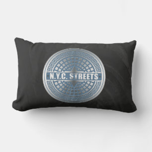 Coussin Rectangle Couvertures de trou NYC