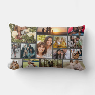 Coussin Rectangle Créez votre propre collection de 14 photos