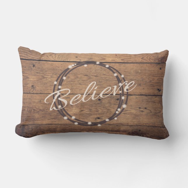 Coussin Rectangle Croire (Recto)