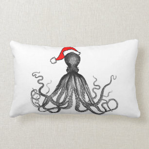 Coussin Rectangle Cru nautique Kraken de poulpe de Steampunk de