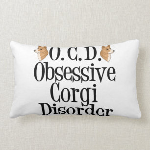 Coussin Rectangle Cute Corgi