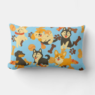 Coussin Rectangle Cute Puppies
