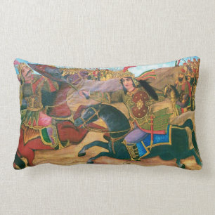 Coussin Rectangle Dame Goshasb