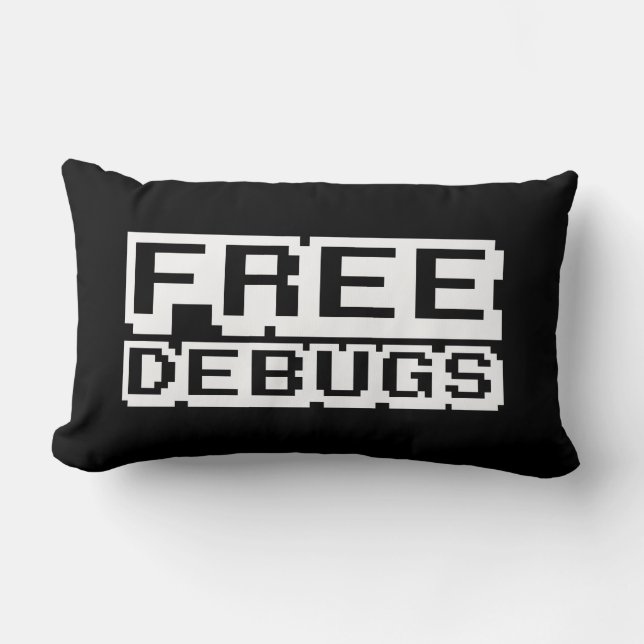 COUSSIN RECTANGLE DEBUGS GRATUITS (Recto)