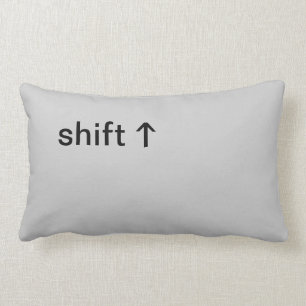 Coussin Rectangle Décalez le bouton